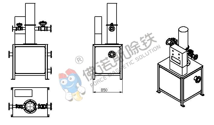 Automatic Liquid Magnetic Separtaor