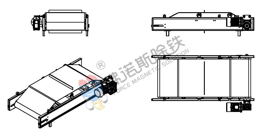 Cross Belt Magnetic Separators